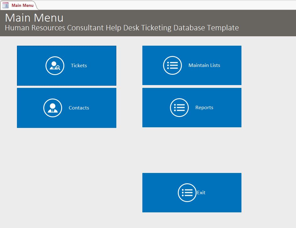 HRConsultantHelpDeskTicketTracking